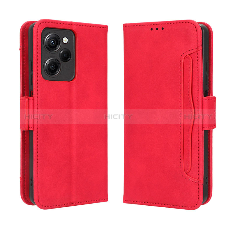 Custodia Portafoglio In Pelle Cover con Supporto BY3 per Xiaomi Redmi Note 12 Pro Speed 5G