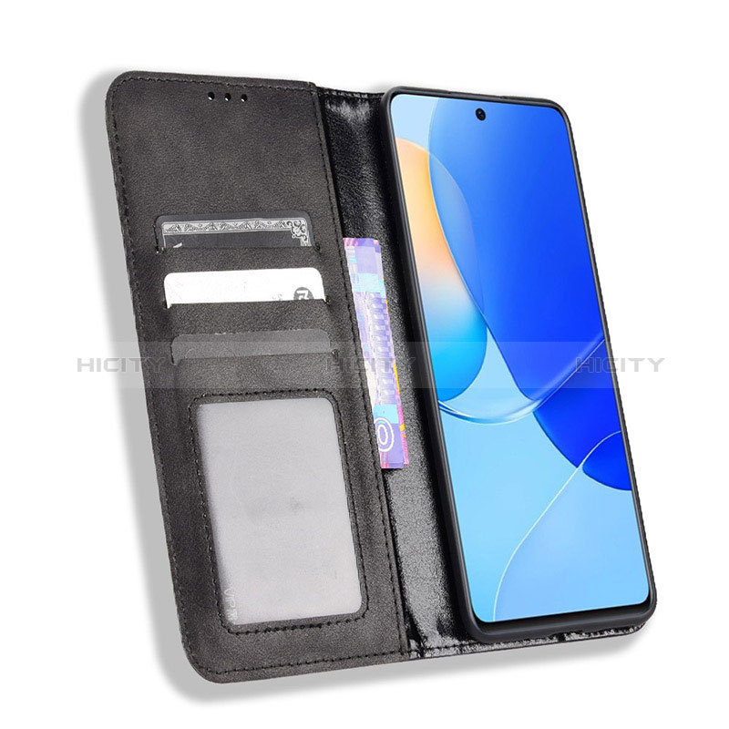 Custodia Portafoglio In Pelle Cover con Supporto BY4 per Huawei Honor 50 SE 5G