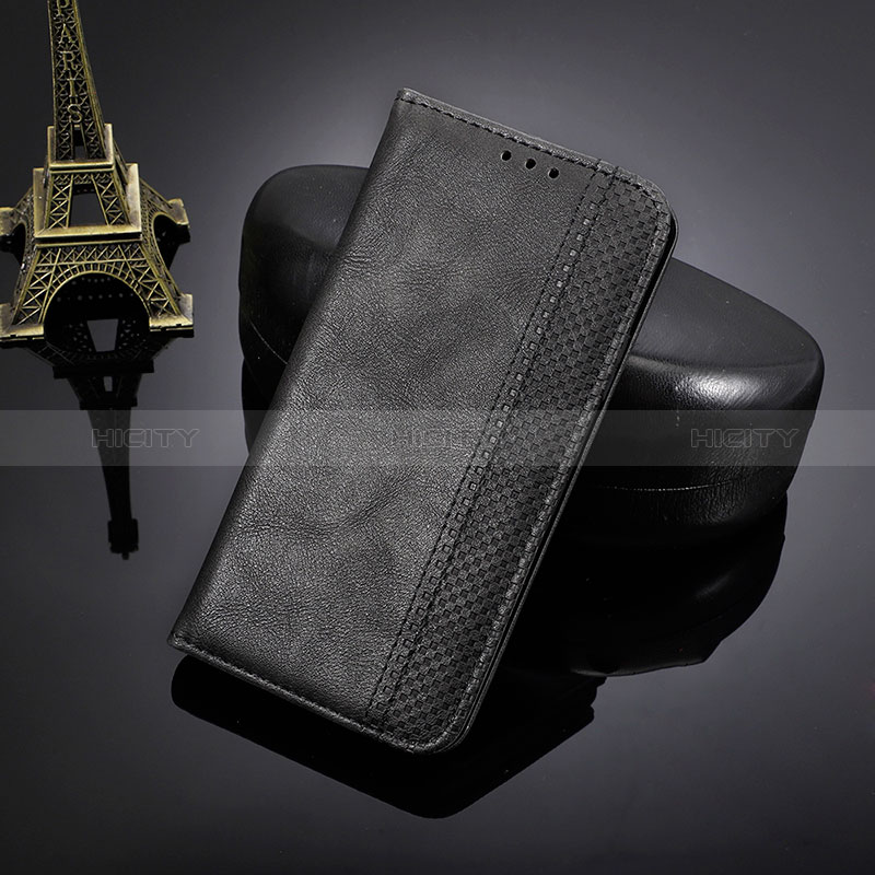 Custodia Portafoglio In Pelle Cover con Supporto BY4 per Nokia X20 Nero