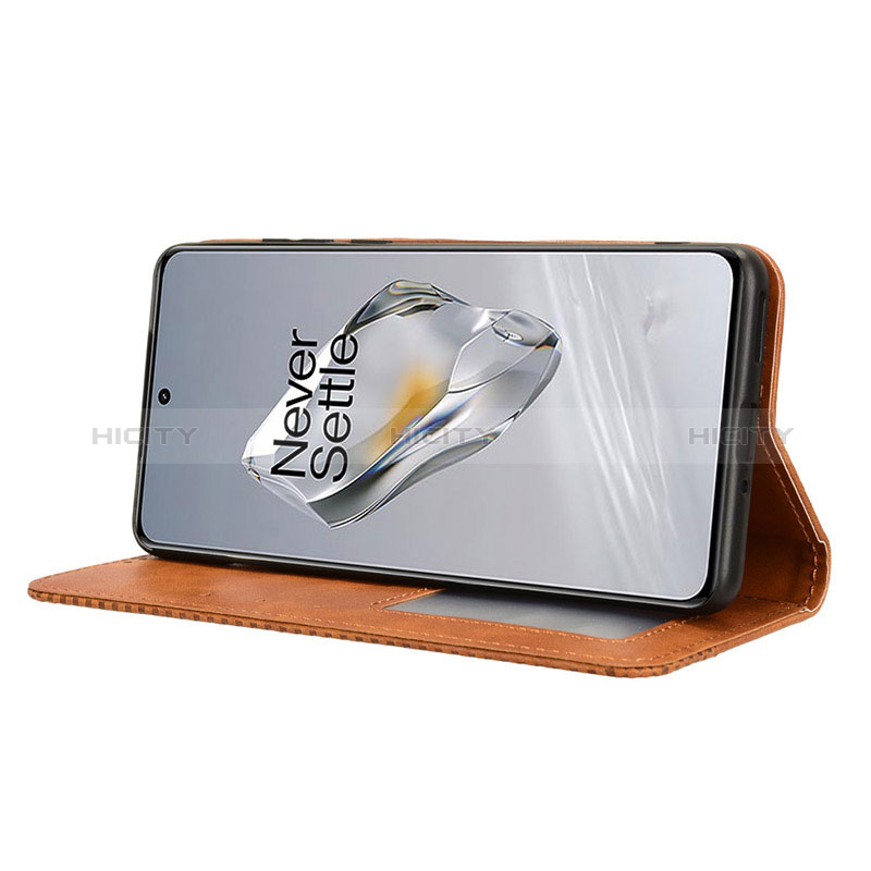 Custodia Portafoglio In Pelle Cover con Supporto BY4 per OnePlus 12R 5G