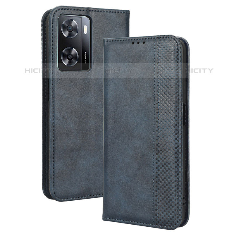 Custodia Portafoglio In Pelle Cover con Supporto BY4 per OnePlus Nord N20 SE Blu