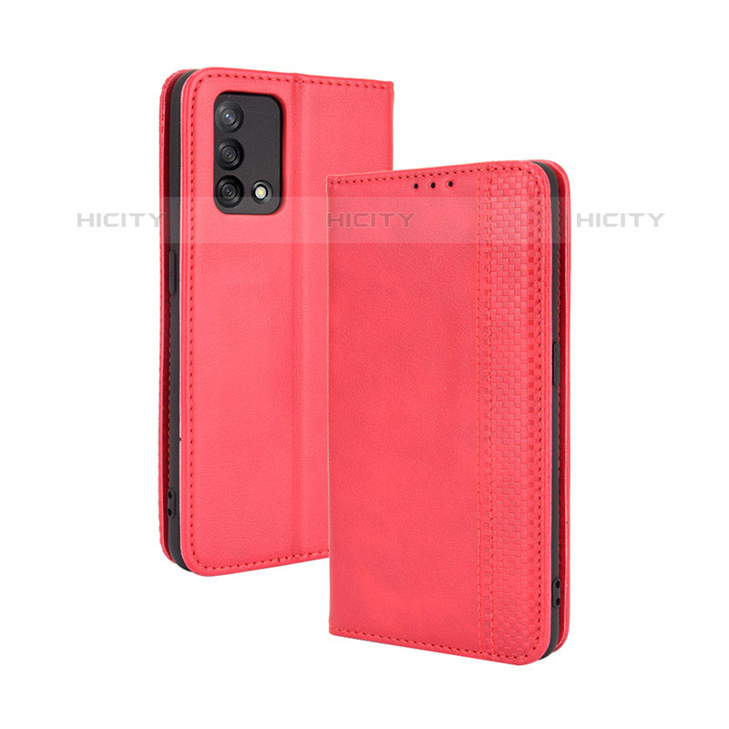 Custodia Portafoglio In Pelle Cover con Supporto BY4 per Oppo A74 4G