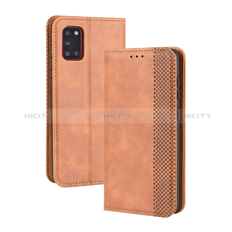 Custodia Portafoglio In Pelle Cover con Supporto BY4 per Samsung Galaxy A31