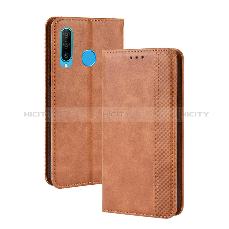 Custodia Portafoglio In Pelle Cover con Supporto BY4 per Samsung Galaxy M30