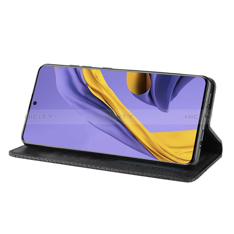 Custodia Portafoglio In Pelle Cover con Supporto BY4 per Samsung Galaxy M51