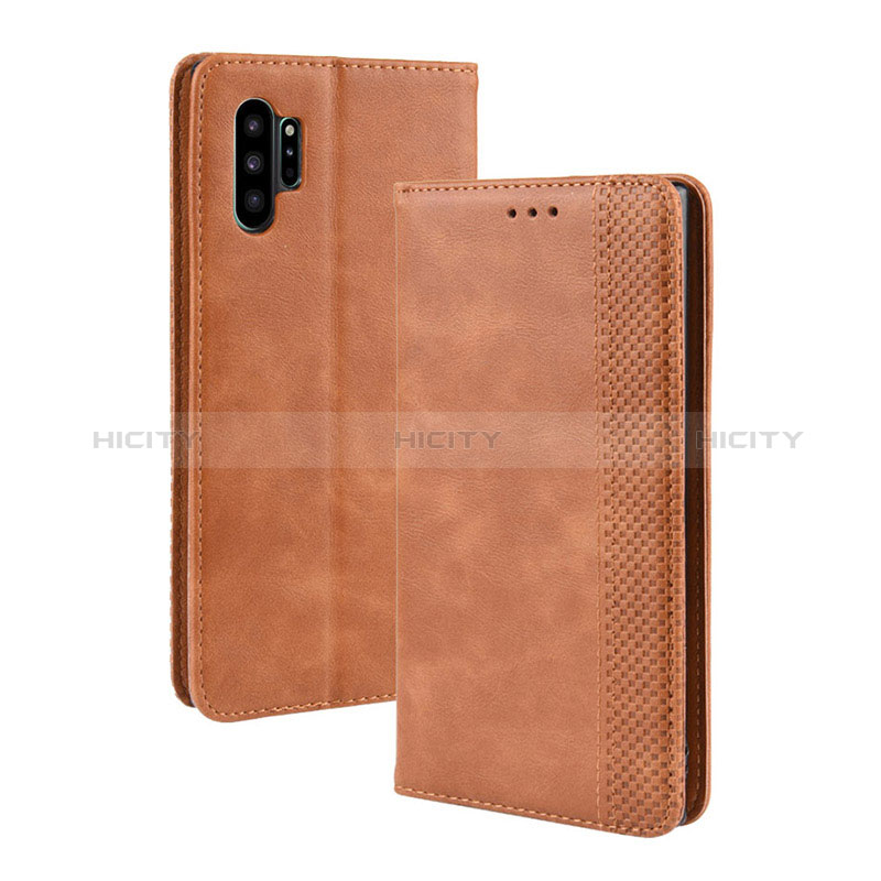 Custodia Portafoglio In Pelle Cover con Supporto BY4 per Samsung Galaxy Note 10 Plus 5G