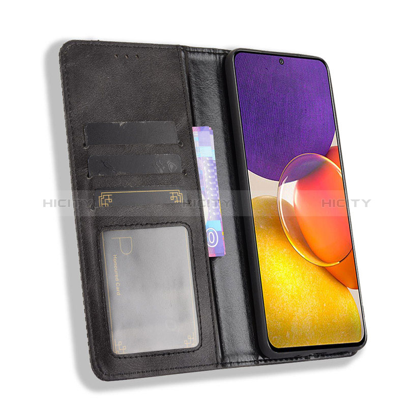 Custodia Portafoglio In Pelle Cover con Supporto BY4 per Samsung Galaxy Quantum2 5G