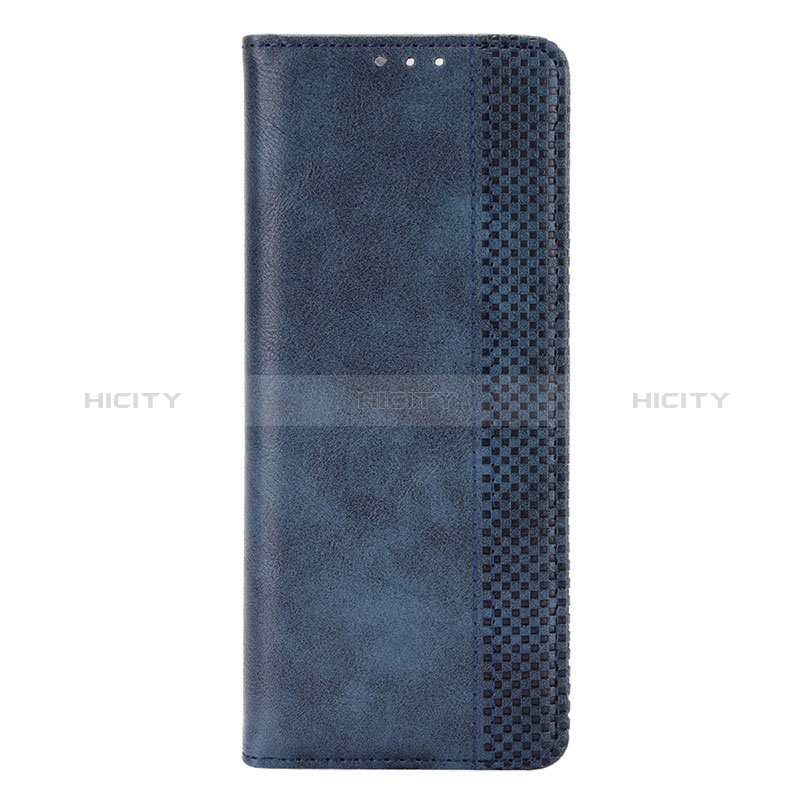 Custodia Portafoglio In Pelle Cover con Supporto BY4 per Samsung Galaxy Z Fold2 5G Blu