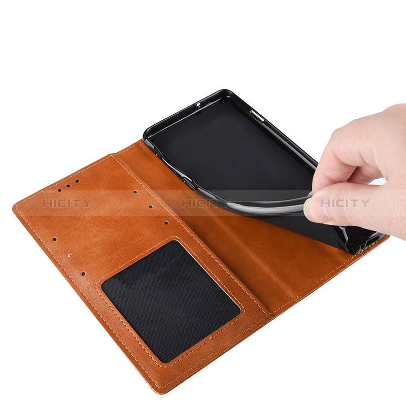 Custodia Portafoglio In Pelle Cover con Supporto BY4 per Sony Xperia 10 III Lite