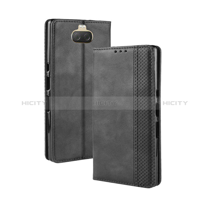 Custodia Portafoglio In Pelle Cover con Supporto BY4 per Sony Xperia 10 Plus