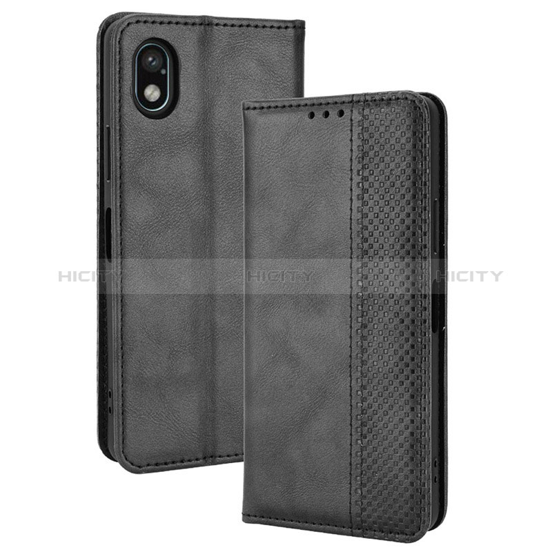 Custodia Portafoglio In Pelle Cover con Supporto BY4 per Sony Xperia Ace III