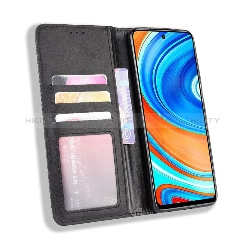 Custodia Portafoglio In Pelle Cover con Supporto BY4 per Xiaomi Redmi Note 9 Pro Max