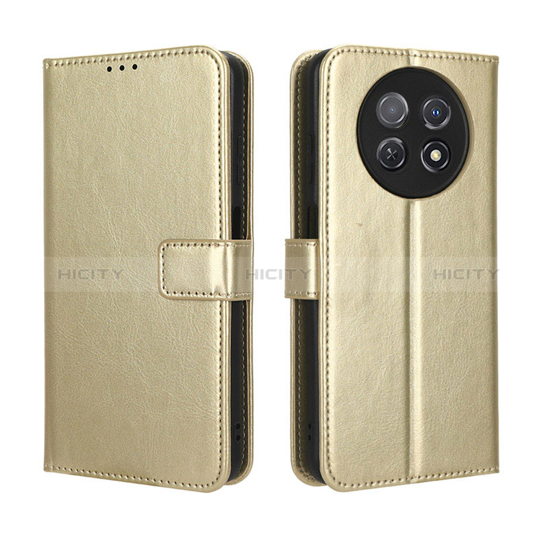 Custodia Portafoglio In Pelle Cover con Supporto BY5 per Huawei Nova Y91