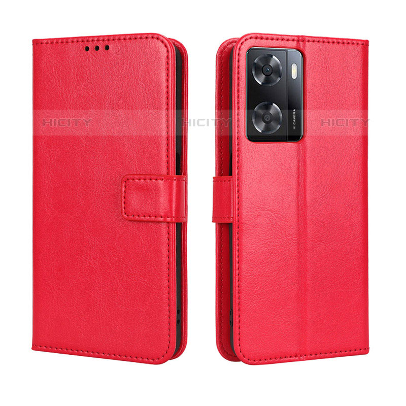 Custodia Portafoglio In Pelle Cover con Supporto BY5 per OnePlus Nord N20 SE Rosso