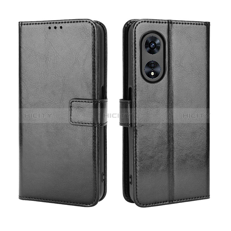 Custodia Portafoglio In Pelle Cover con Supporto BY5 per Oppo A78 5G