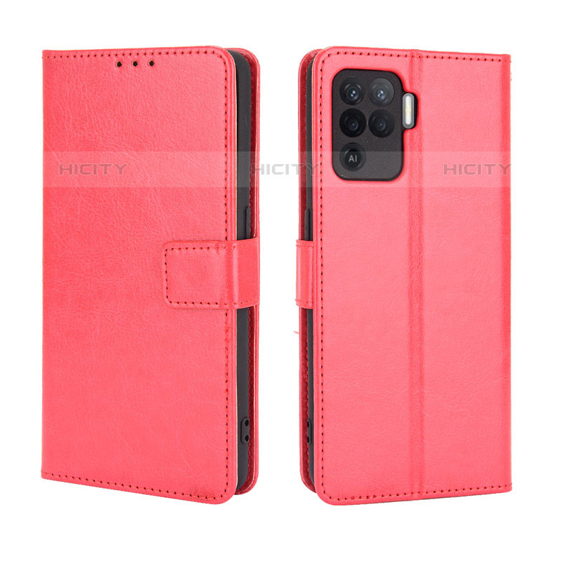 Custodia Portafoglio In Pelle Cover con Supporto BY5 per Oppo A94 4G