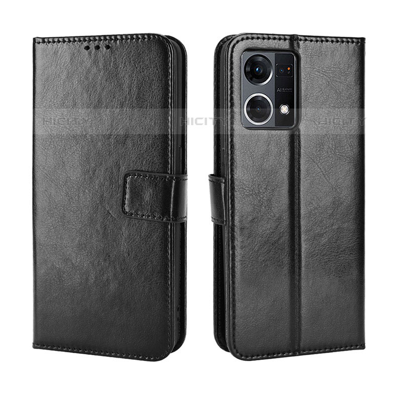 Custodia Portafoglio In Pelle Cover con Supporto BY5 per Oppo F21 Pro 4G