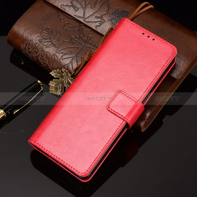 Custodia Portafoglio In Pelle Cover con Supporto BY5 per Samsung Galaxy Z Fold2 5G Rosso