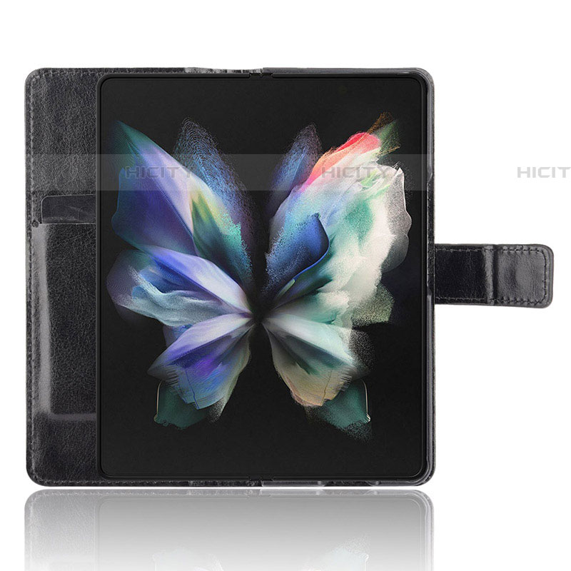 Custodia Portafoglio In Pelle Cover con Supporto BY5 per Samsung Galaxy Z Fold4 5G