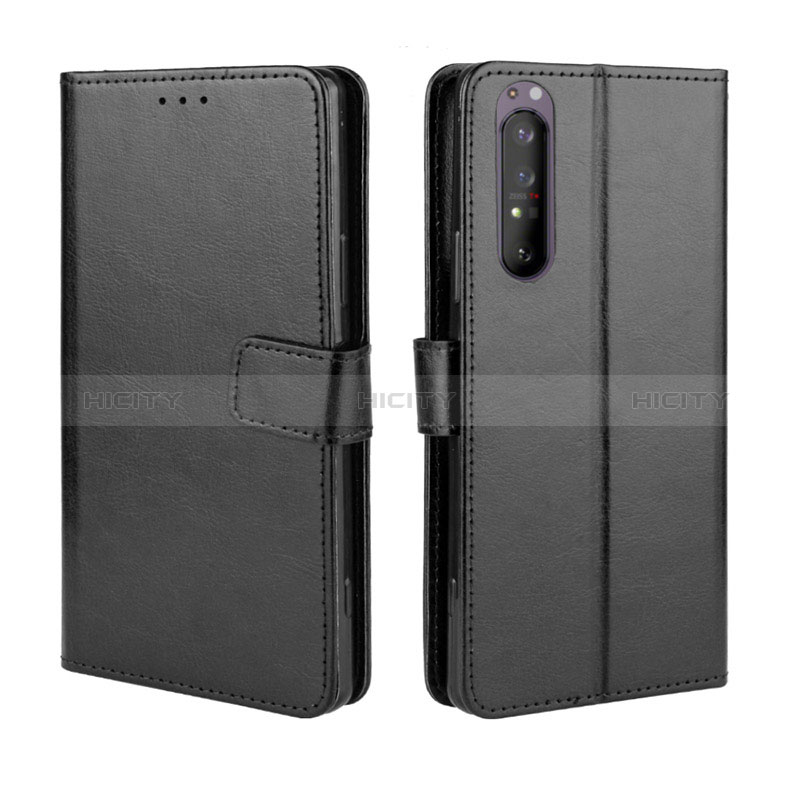 Custodia Portafoglio In Pelle Cover con Supporto BY5 per Sony Xperia 1 II