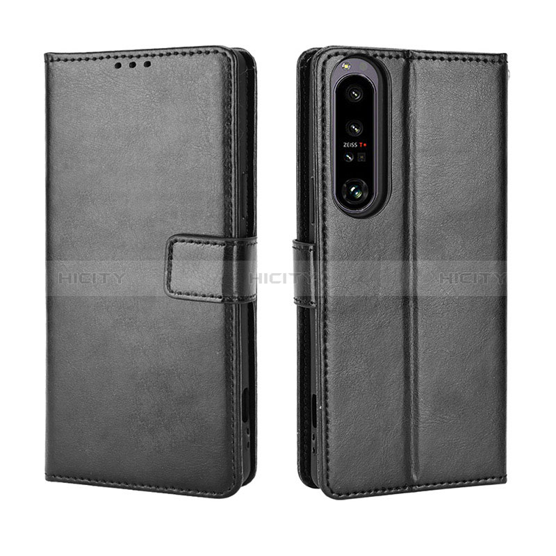 Custodia Portafoglio In Pelle Cover con Supporto BY5 per Sony Xperia 1 IV