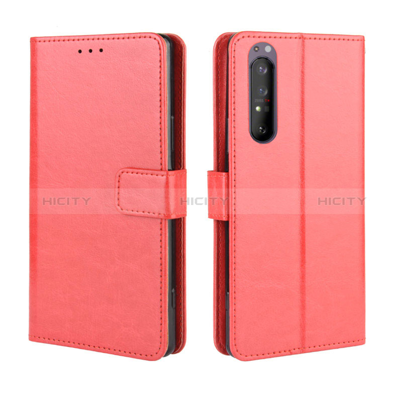 Custodia Portafoglio In Pelle Cover con Supporto BY5 per Sony Xperia 5 II