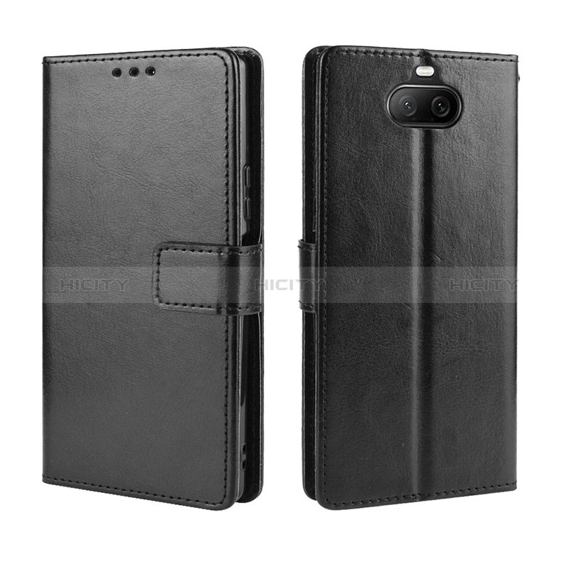 Custodia Portafoglio In Pelle Cover con Supporto BY5 per Sony Xperia 8 Lite