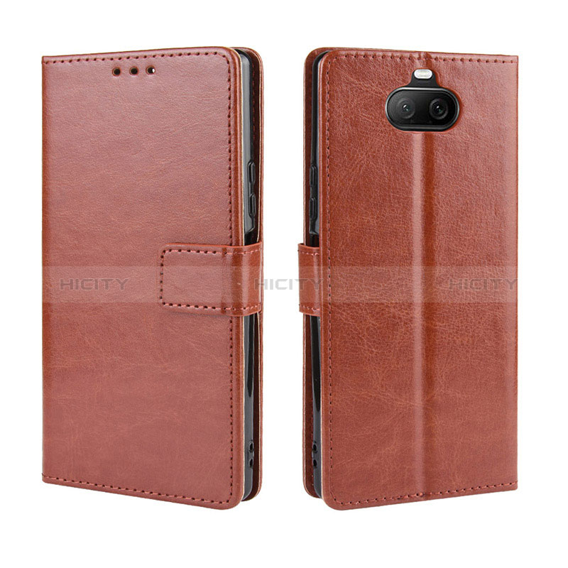 Custodia Portafoglio In Pelle Cover con Supporto BY5 per Sony Xperia 8 Lite