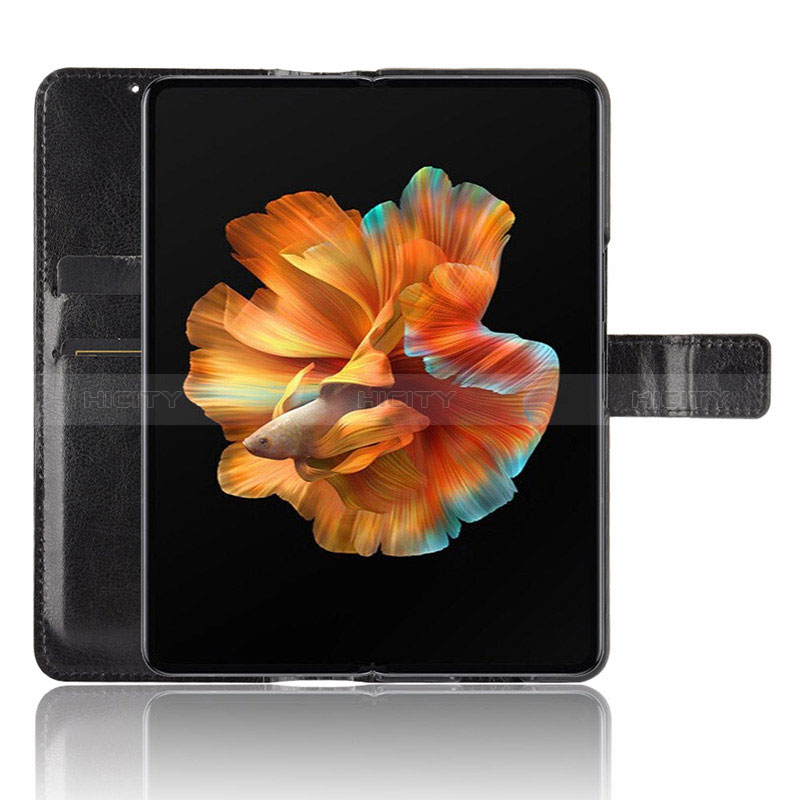 Custodia Portafoglio In Pelle Cover con Supporto BY5 per Xiaomi Mix Fold 5G