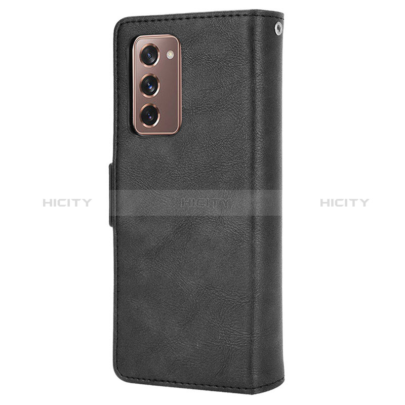 Custodia Portafoglio In Pelle Cover con Supporto BY6 per Samsung Galaxy Z Fold2 5G