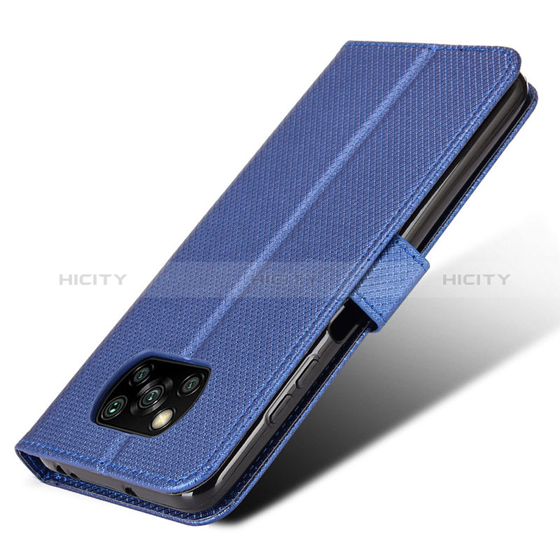 Custodia Portafoglio In Pelle Cover con Supporto BY6 per Xiaomi Poco X3 NFC