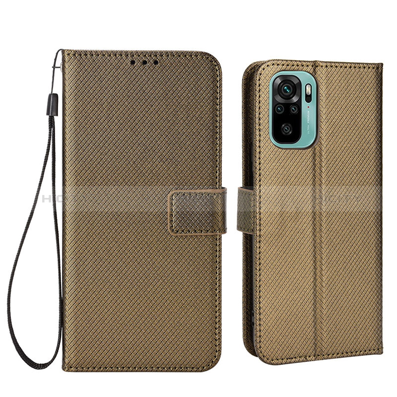 Custodia Portafoglio In Pelle Cover con Supporto BY6 per Xiaomi Redmi Note 10S 4G
