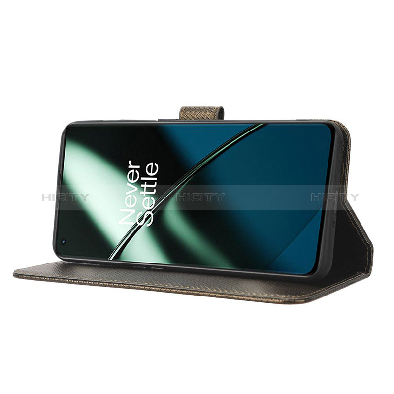 Custodia Portafoglio In Pelle Cover con Supporto BY7 per OnePlus 11 5G