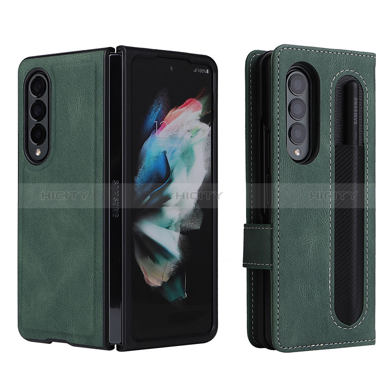 Custodia Portafoglio In Pelle Cover con Supporto BY7 per Samsung Galaxy Z Fold3 5G