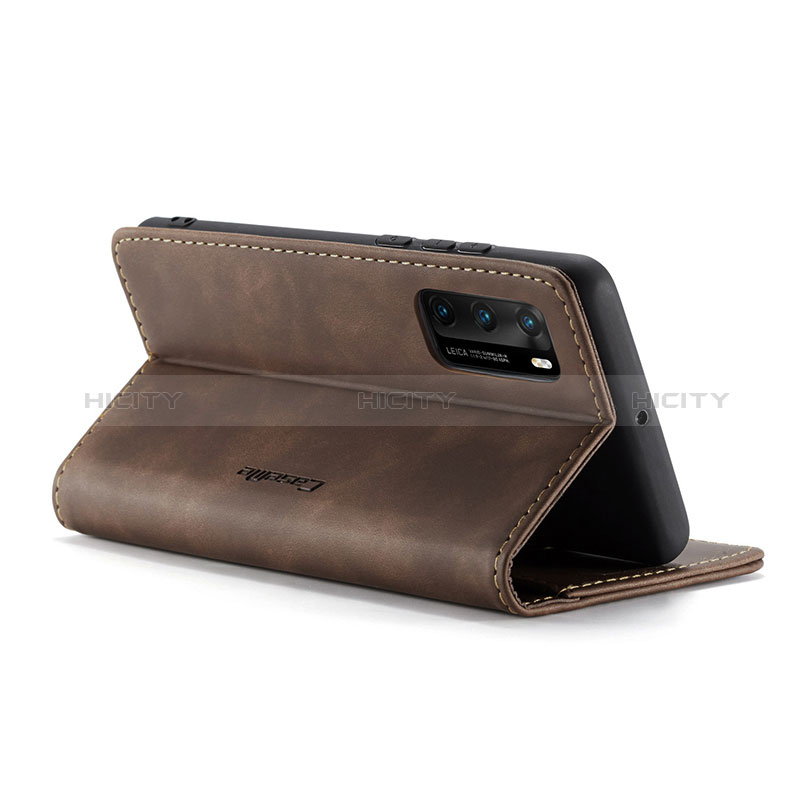 Custodia Portafoglio In Pelle Cover con Supporto C01S per Huawei P40