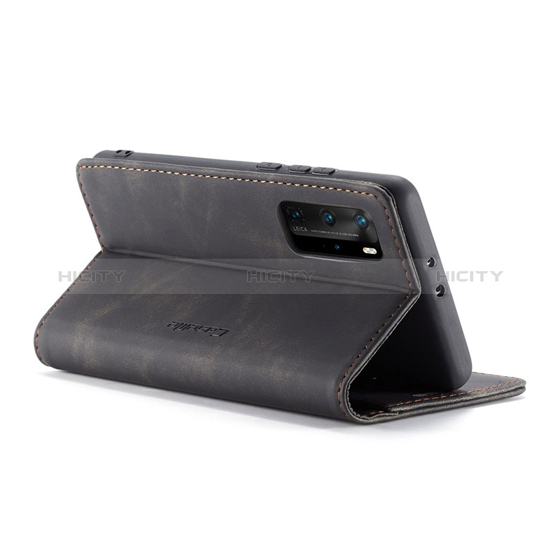 Custodia Portafoglio In Pelle Cover con Supporto C01S per Huawei P40 Pro