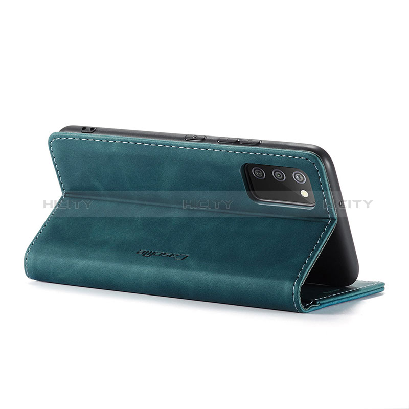 Custodia Portafoglio In Pelle Cover con Supporto C01S per Samsung Galaxy A02s