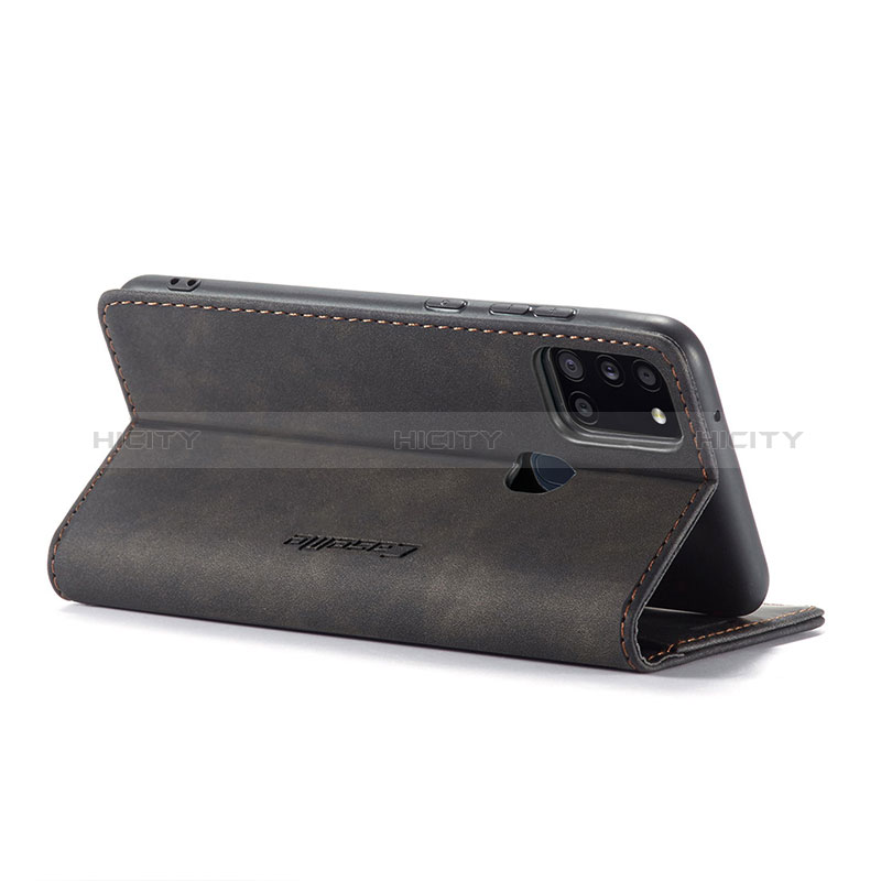 Custodia Portafoglio In Pelle Cover con Supporto C01S per Samsung Galaxy A21s