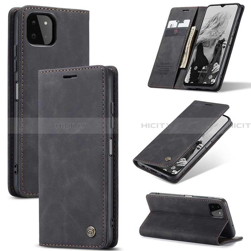 Custodia Portafoglio In Pelle Cover con Supporto C01S per Samsung Galaxy A22 5G