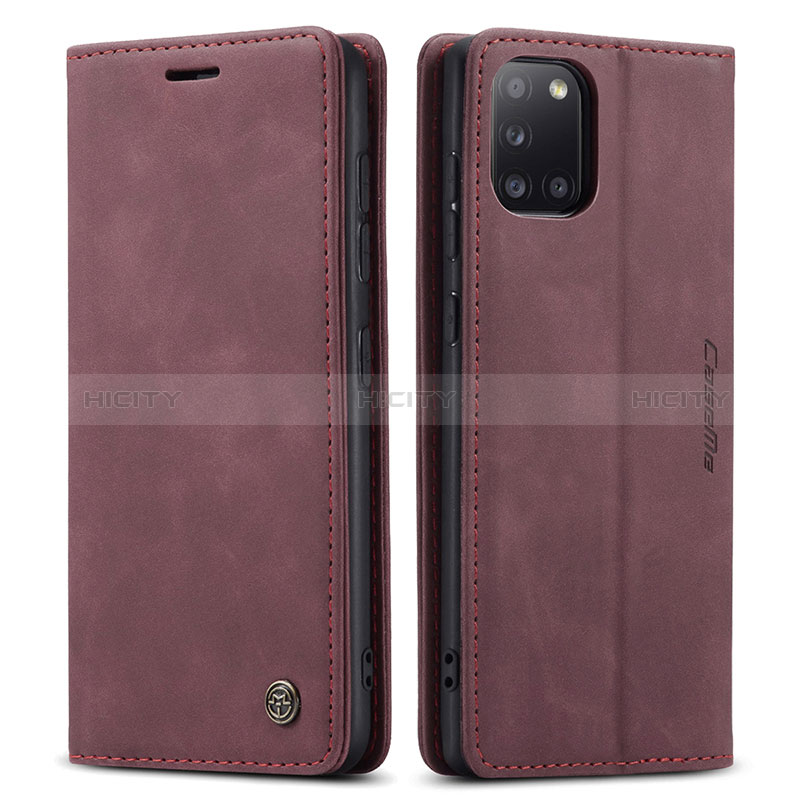 Custodia Portafoglio In Pelle Cover con Supporto C01S per Samsung Galaxy A31