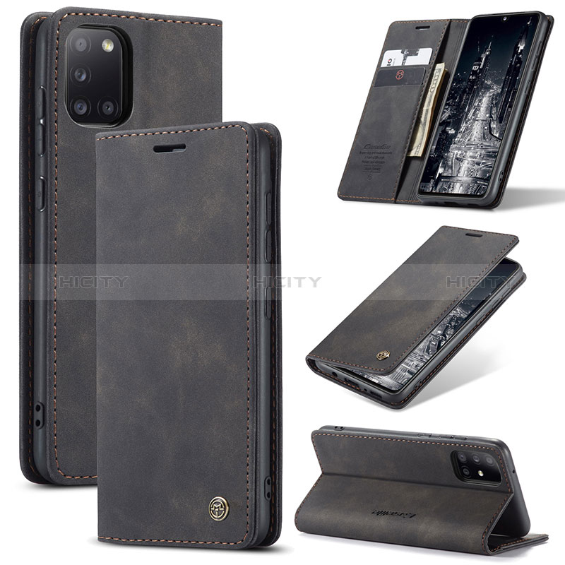 Custodia Portafoglio In Pelle Cover con Supporto C01S per Samsung Galaxy A31