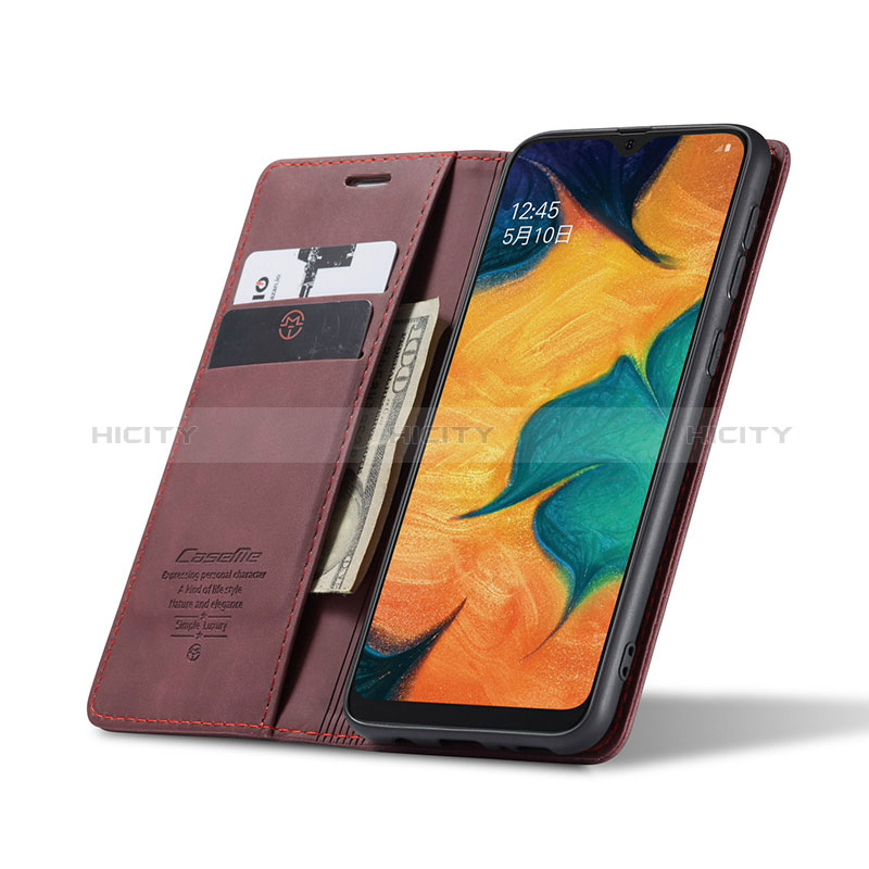 Custodia Portafoglio In Pelle Cover con Supporto C01S per Samsung Galaxy A40s