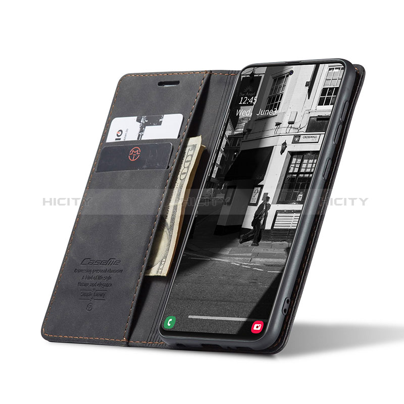 Custodia Portafoglio In Pelle Cover con Supporto C01S per Samsung Galaxy A51 4G