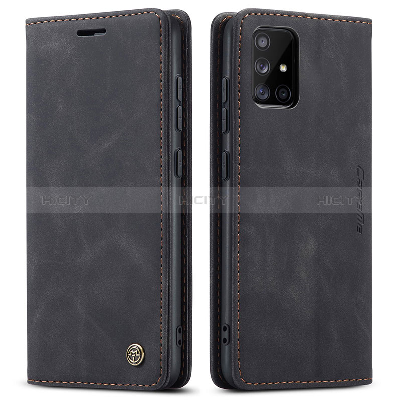 Custodia Portafoglio In Pelle Cover con Supporto C01S per Samsung Galaxy A51 4G