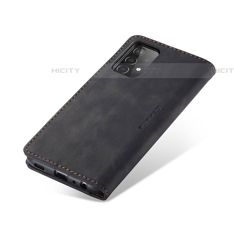 Custodia Portafoglio In Pelle Cover con Supporto C01S per Samsung Galaxy A52 5G