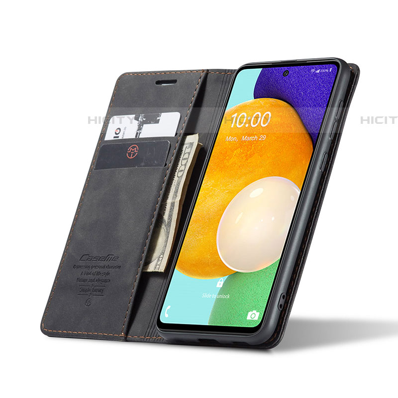Custodia Portafoglio In Pelle Cover con Supporto C01S per Samsung Galaxy A53 5G