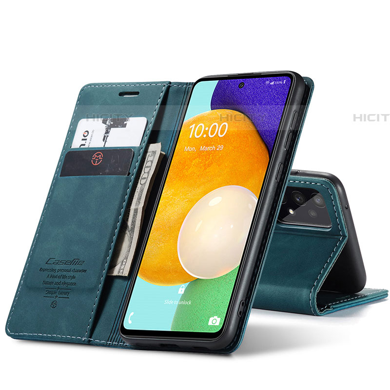 Custodia Portafoglio In Pelle Cover con Supporto C01S per Samsung Galaxy A53 5G