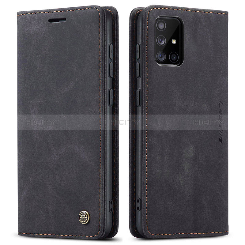 Custodia Portafoglio In Pelle Cover con Supporto C01S per Samsung Galaxy A71 4G A715