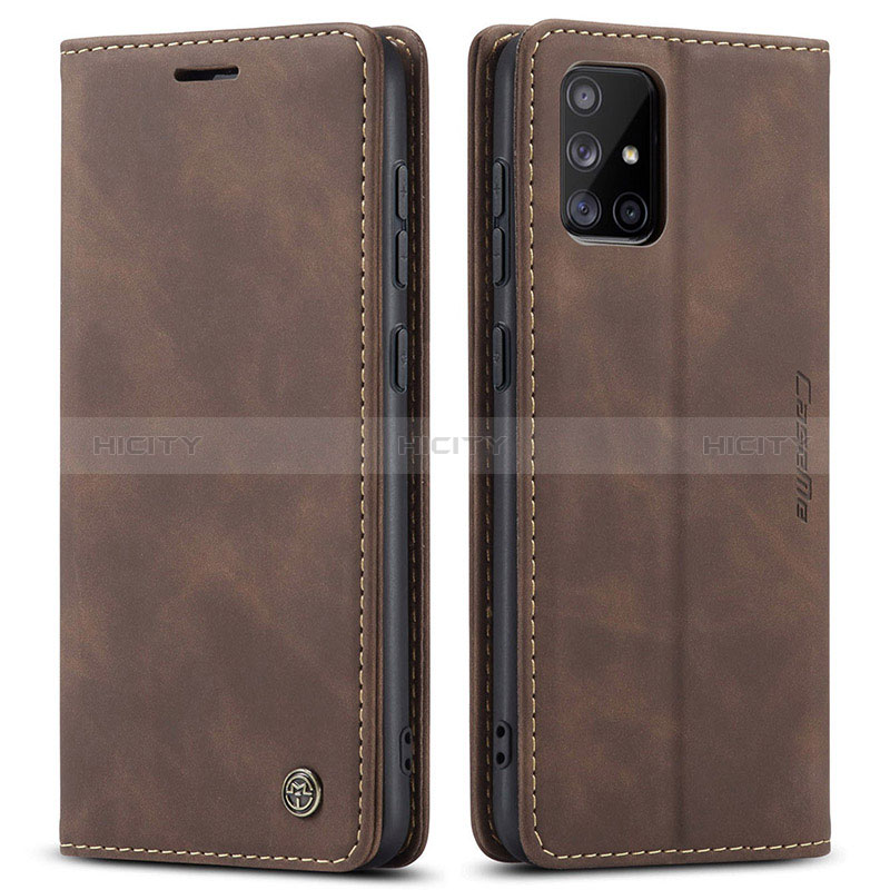 Custodia Portafoglio In Pelle Cover con Supporto C01S per Samsung Galaxy A71 5G