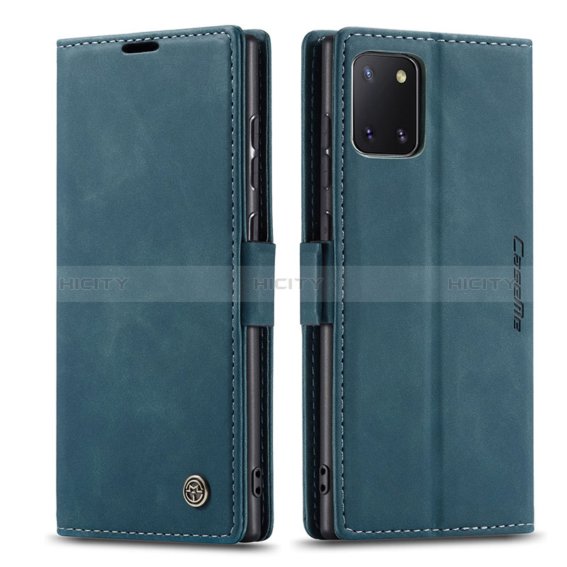 Custodia Portafoglio In Pelle Cover con Supporto C01S per Samsung Galaxy A81